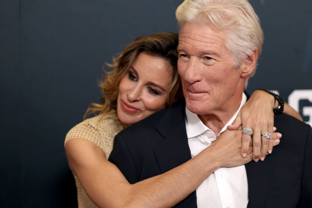 Alejandra y Richard Gere en Nueva York, en 2024