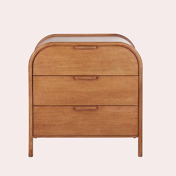 Arletty Cómoda de 3 Cajones para Dormitorio Moderno 