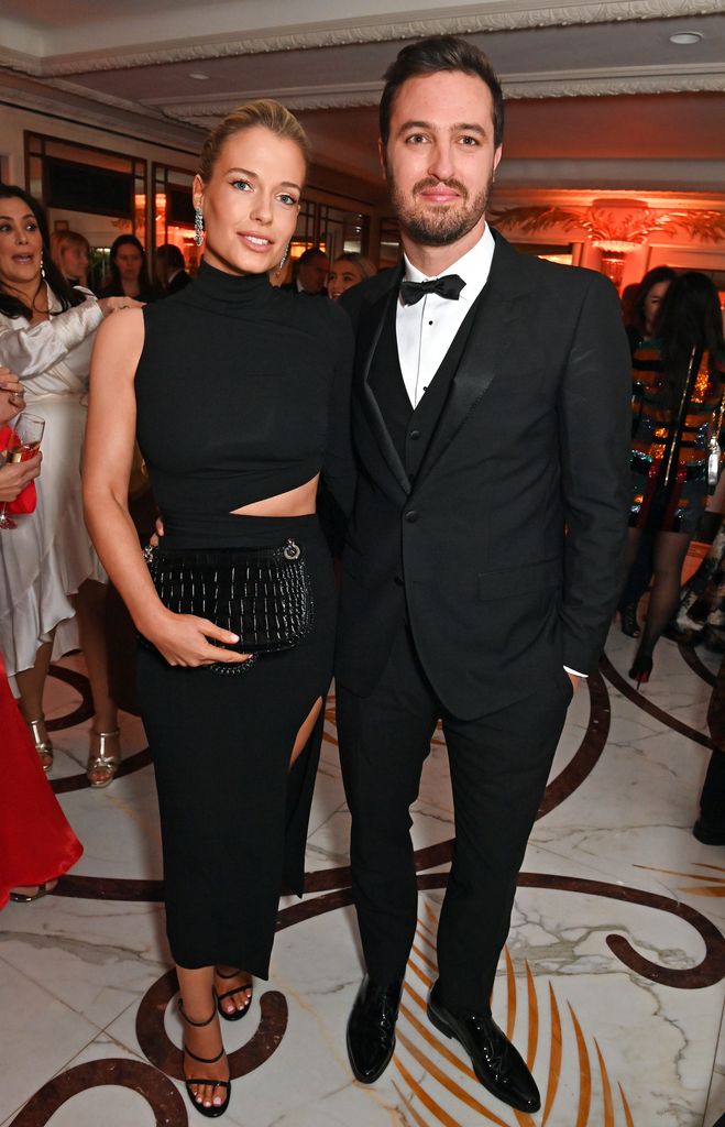 Lady Eliza Spencer y Channing Millerd posan en Londres