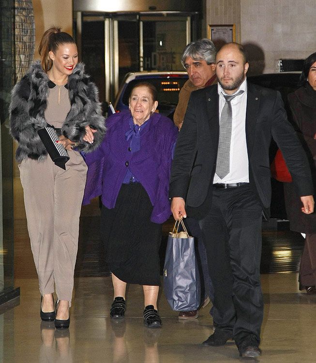 kiko rivera con su abuela