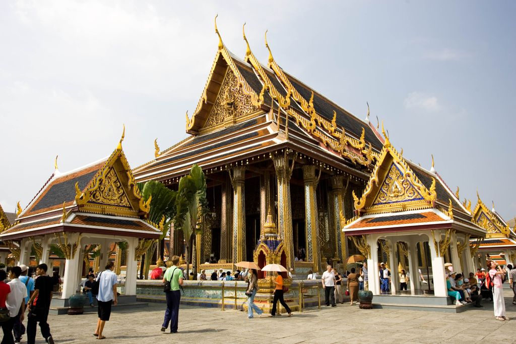 El Templo del Budha Esmeralda en Bangkok