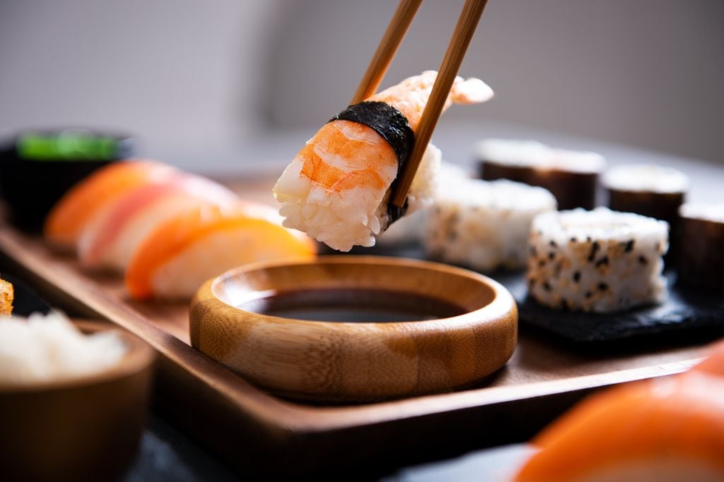 Nigiri de salmón