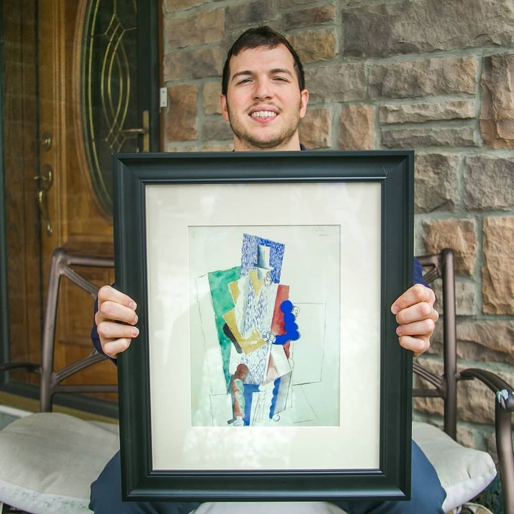 Como Jeffrey Gonano, de Pensilvania (EE. UU.), ganador de la primera edición en 2013: una persona anónima que consiguió llevarse un Picasso original por solo 100 euros