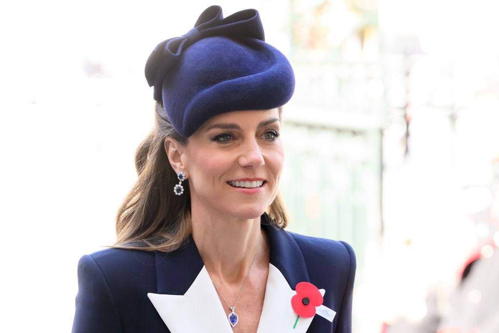 La princesa Kate lució deslumbrante en la solemne ceremonia.