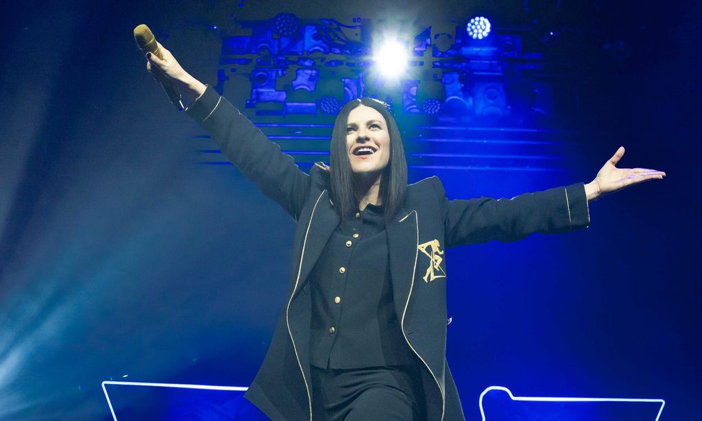 laura pausini en the music station en madrid