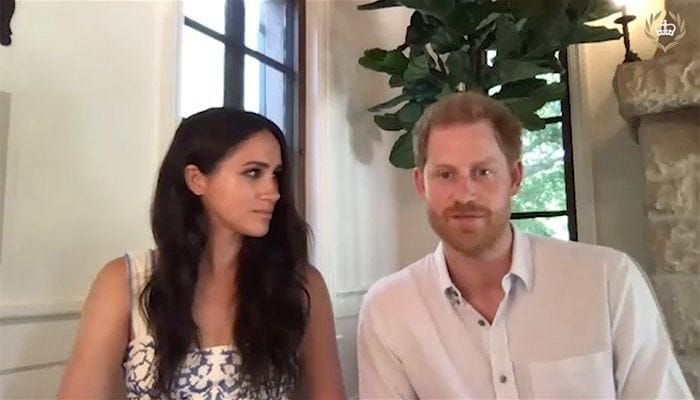 Meghan Markle y el príncipe Harry