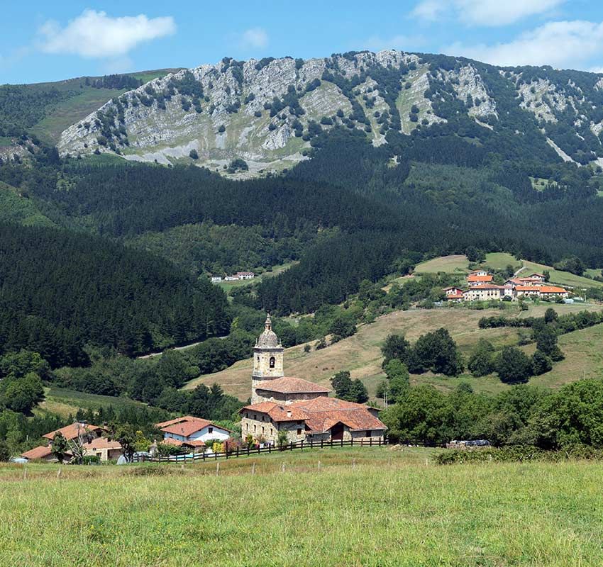 La pequeña Suiza de Álava es el valle de Aramaio