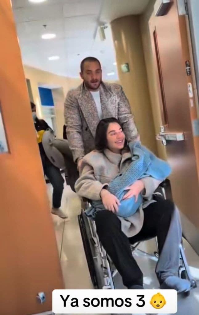 La pareja dio a conocer la noticia del nacimiento de su hijo el pasado 29 de diciembre. 