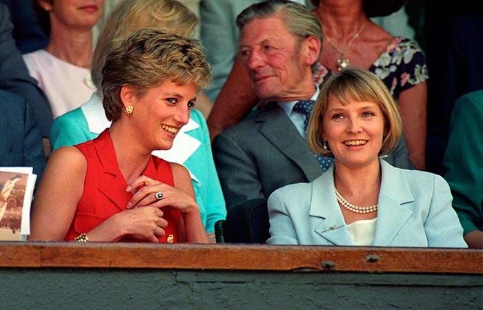Princesa Diana y Julia Samuel