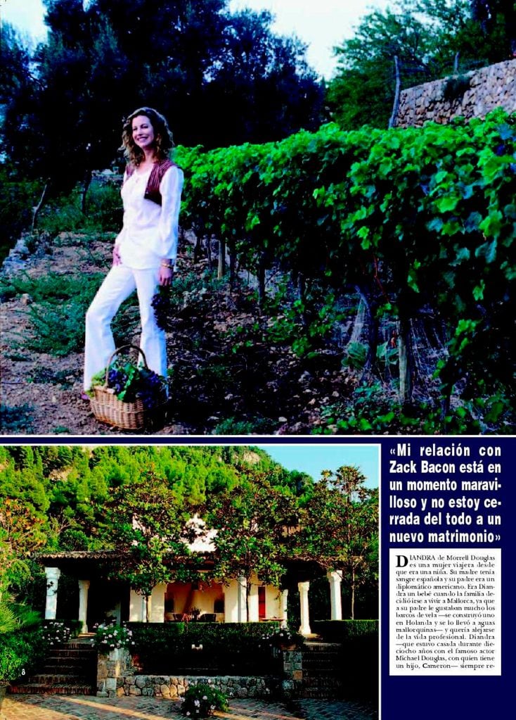 Diandra Douglas casa mallorca HOLA