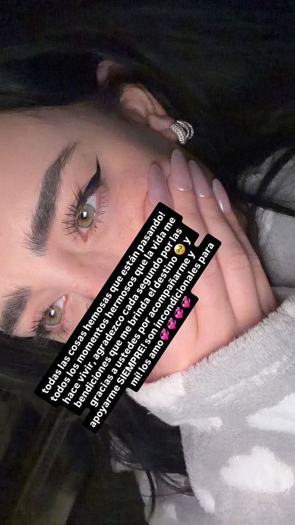 Nicki Nicole se mostró conmovida por su inolvidable show con Andrea.