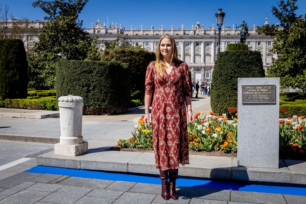 Amalia de Holanda en Madrid