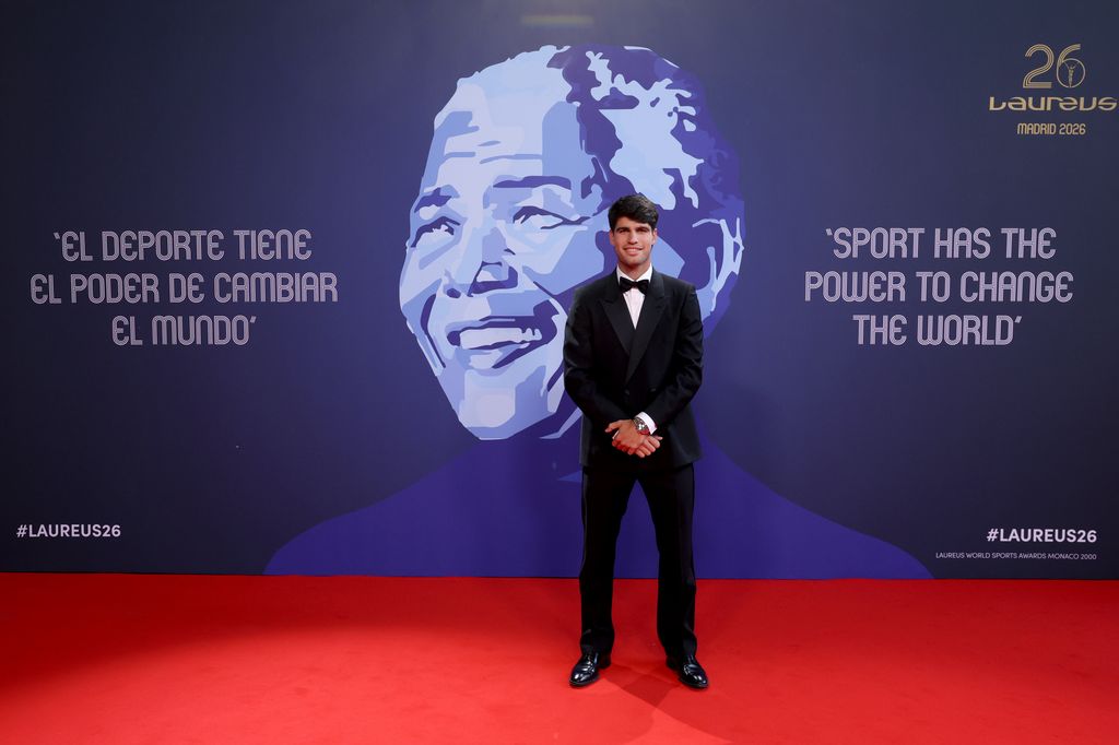 Carlos Alcaraz en los premios Laureus