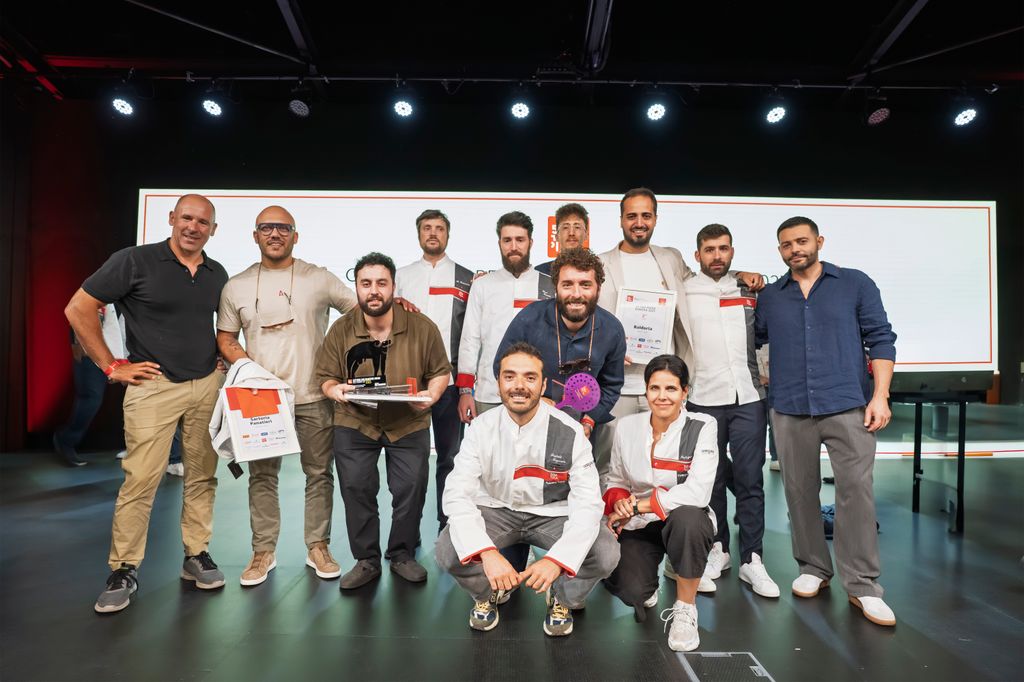 Los representantes de las 7 mejores pizzerías españolas de Europa.