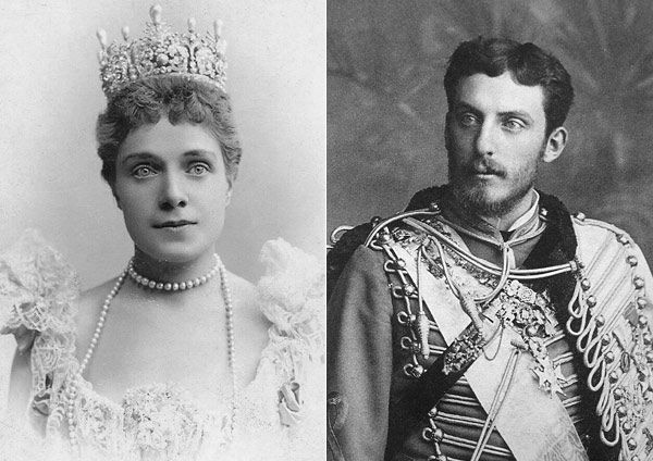 Don Antonio de Orleans (1866-1930) y de doña Eulalia de Borbón (1864-1958), padres del Infante
