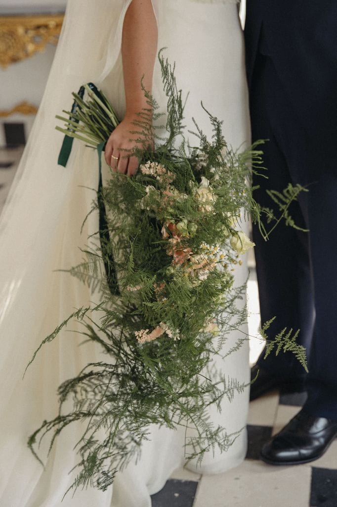 Ramo de novia XL con cascada