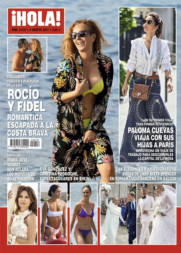 Eva González en la portada de ¡HOLA!