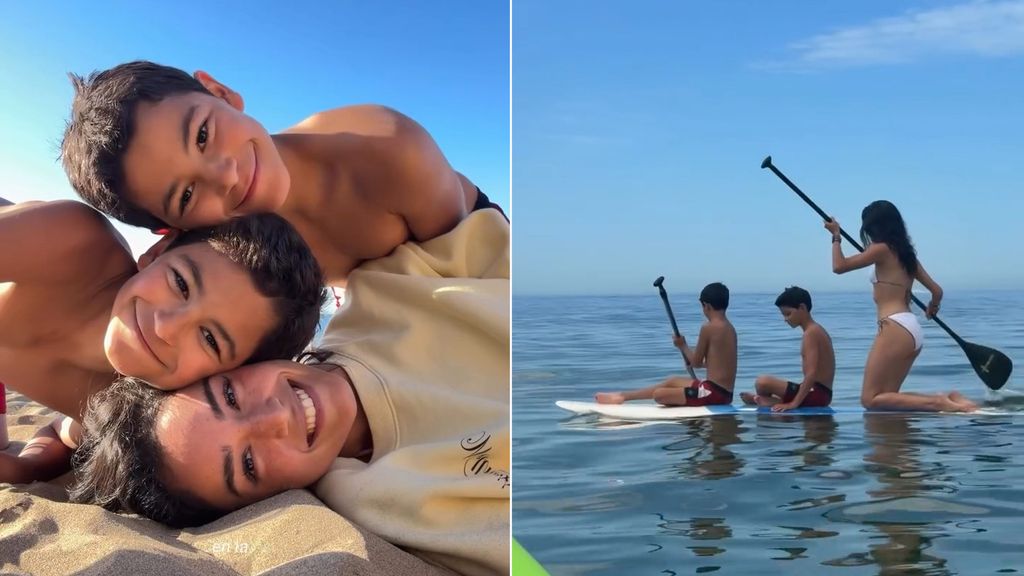 Ale pasó unos días increíbles junto a su familia