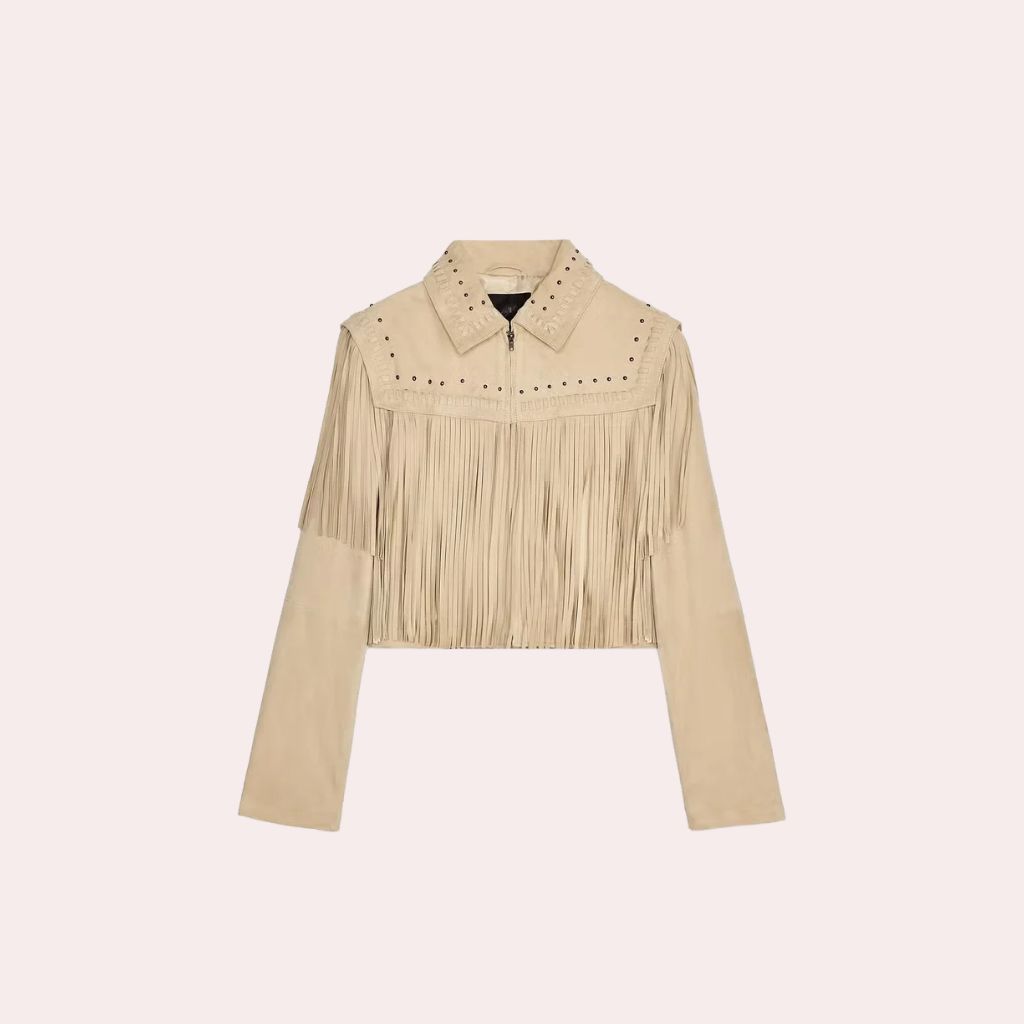 Por qué esta chaqueta de estilo 'boho' es mi comodín del otoño