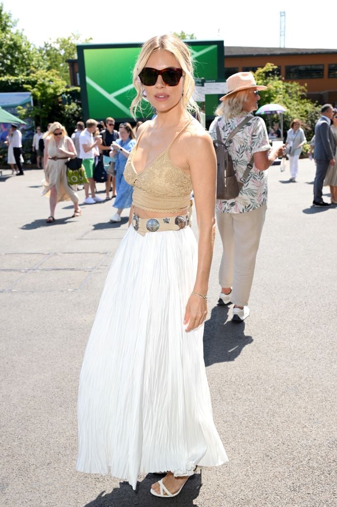 Sienna Miller en Wimbledon 
