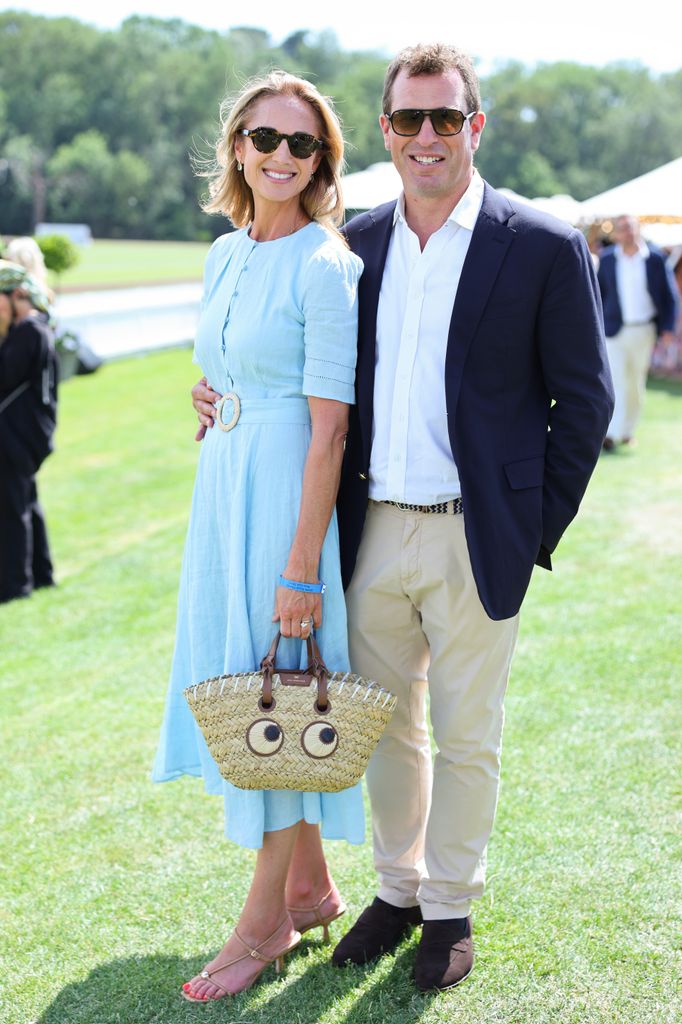 Harriet Sperling y Peter Phillips en la Royal Charity Polo Cup 2026 en Windsor.