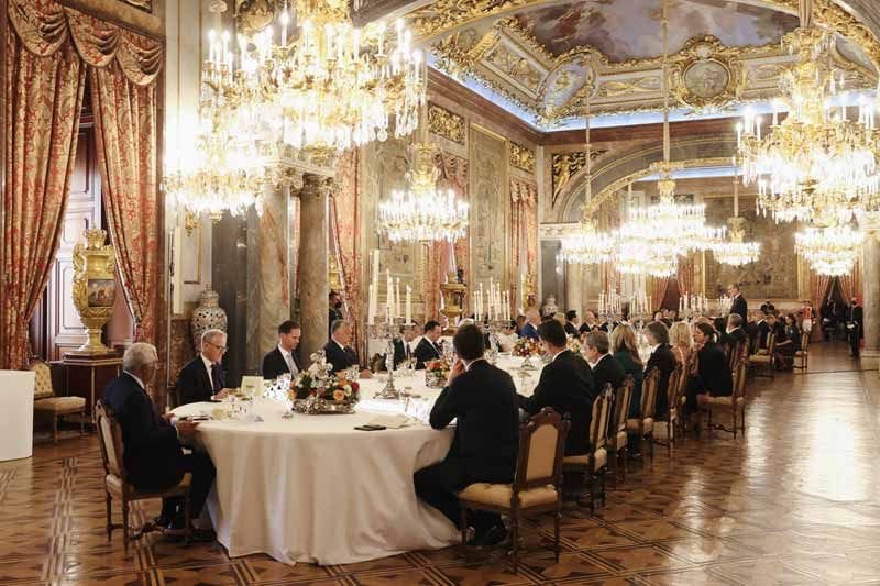Invitados a la cena que los Reyes han dado por la cumbre de la OTAN