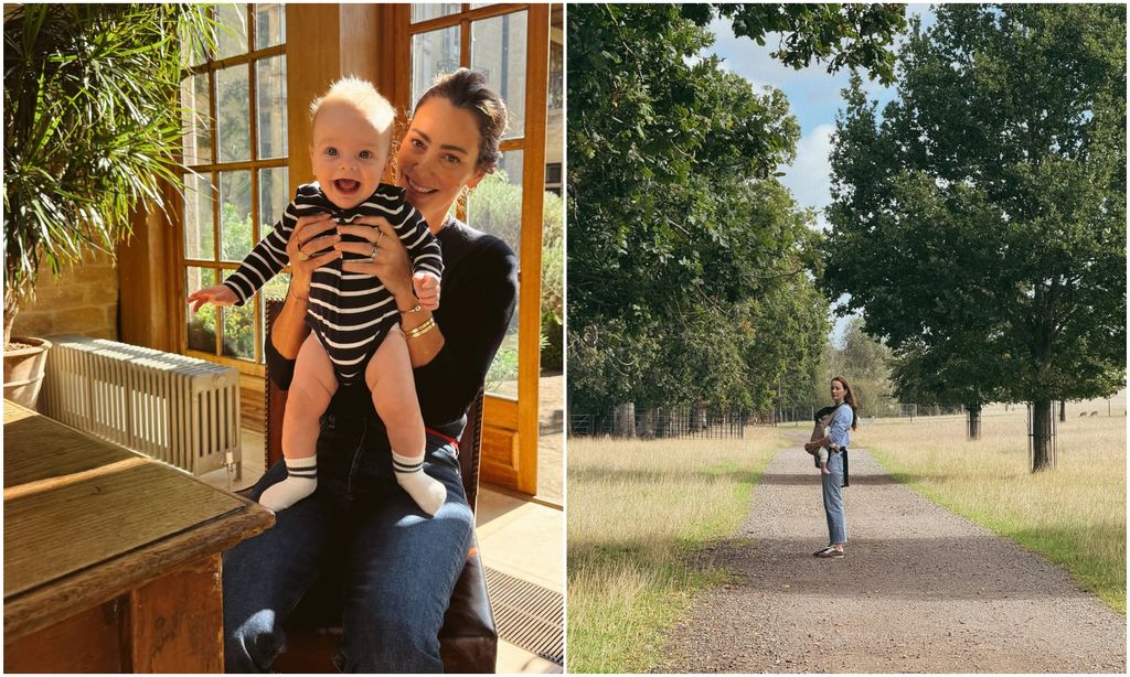 Kelly McKee Zajfen, la mejor amiga de Meghan Markle, la visitó en el Reino Unido.