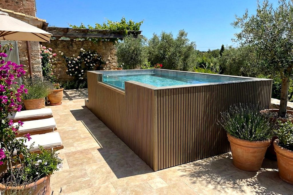 Piscina elevada
