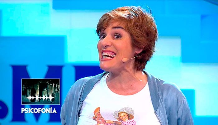 Anabel Alonso en la prueba 'Fotomatopeya'