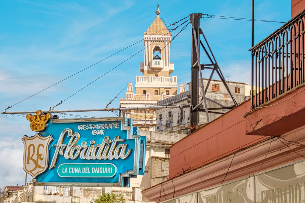 El famoso bar Floridita, en La Habana