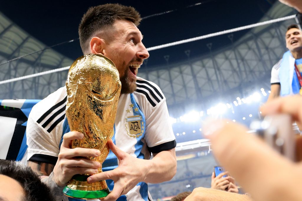 Lionel Messi, campeón del Mundial Qatar 2022