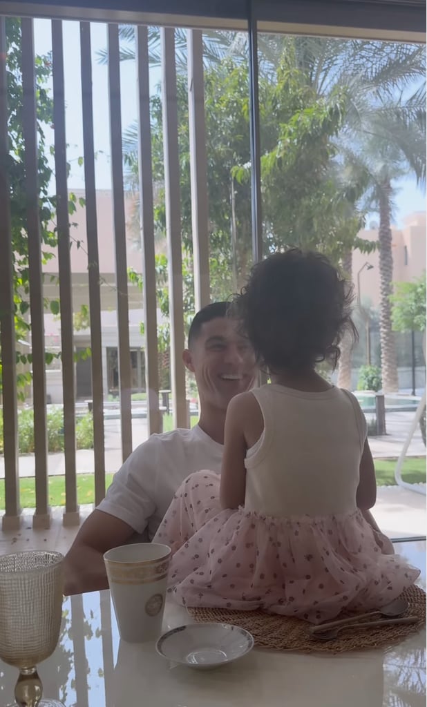 Por su parte, Georgina compartió un tierno video de CR7 junto a la cumpleañera