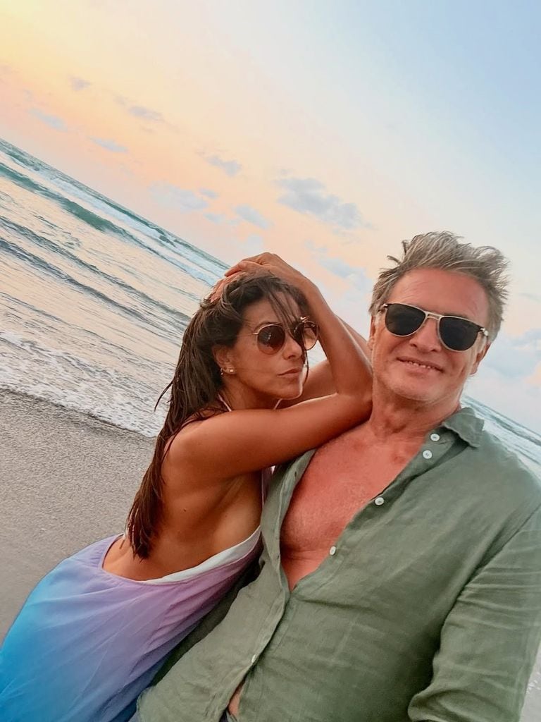 Paulina Mercado y Juan Soler en Acapulco.