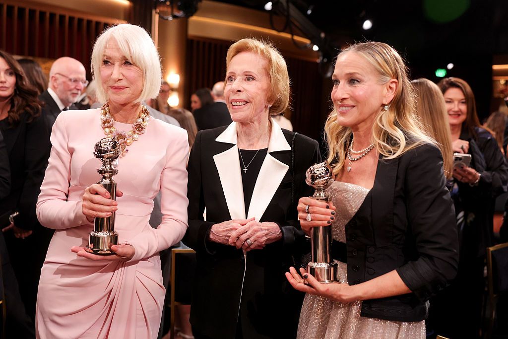 Helen Mirren, Carol Burnett y Sarah Jessica Parker 