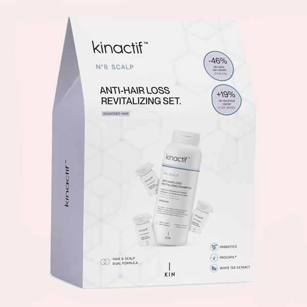 Pack KINACTIF Nº8 SCALP | Anti-hair Loss Revitalizing Set