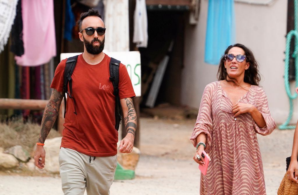 Malú y Ángel Fernández en Ibiza