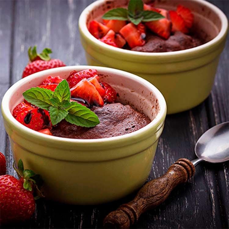 'Brownie' al microondas