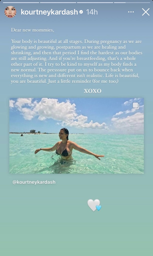 La influencer compartió un mensaje muy alentador con todas las mamás