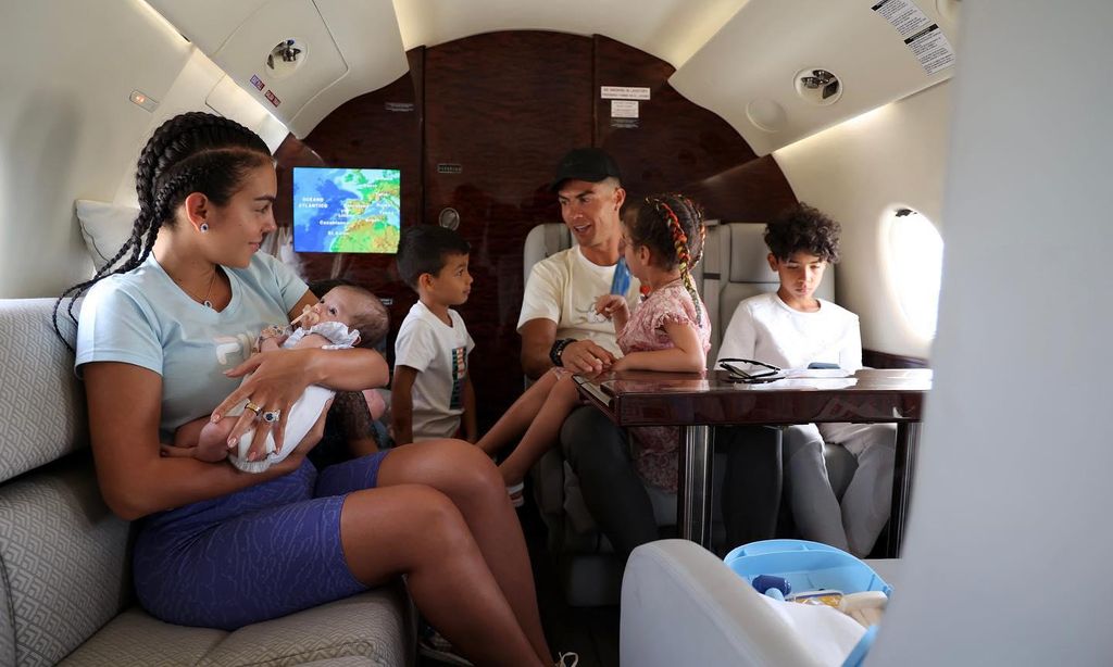 cristiano ronaldo georgina rodr guez y sus hijos