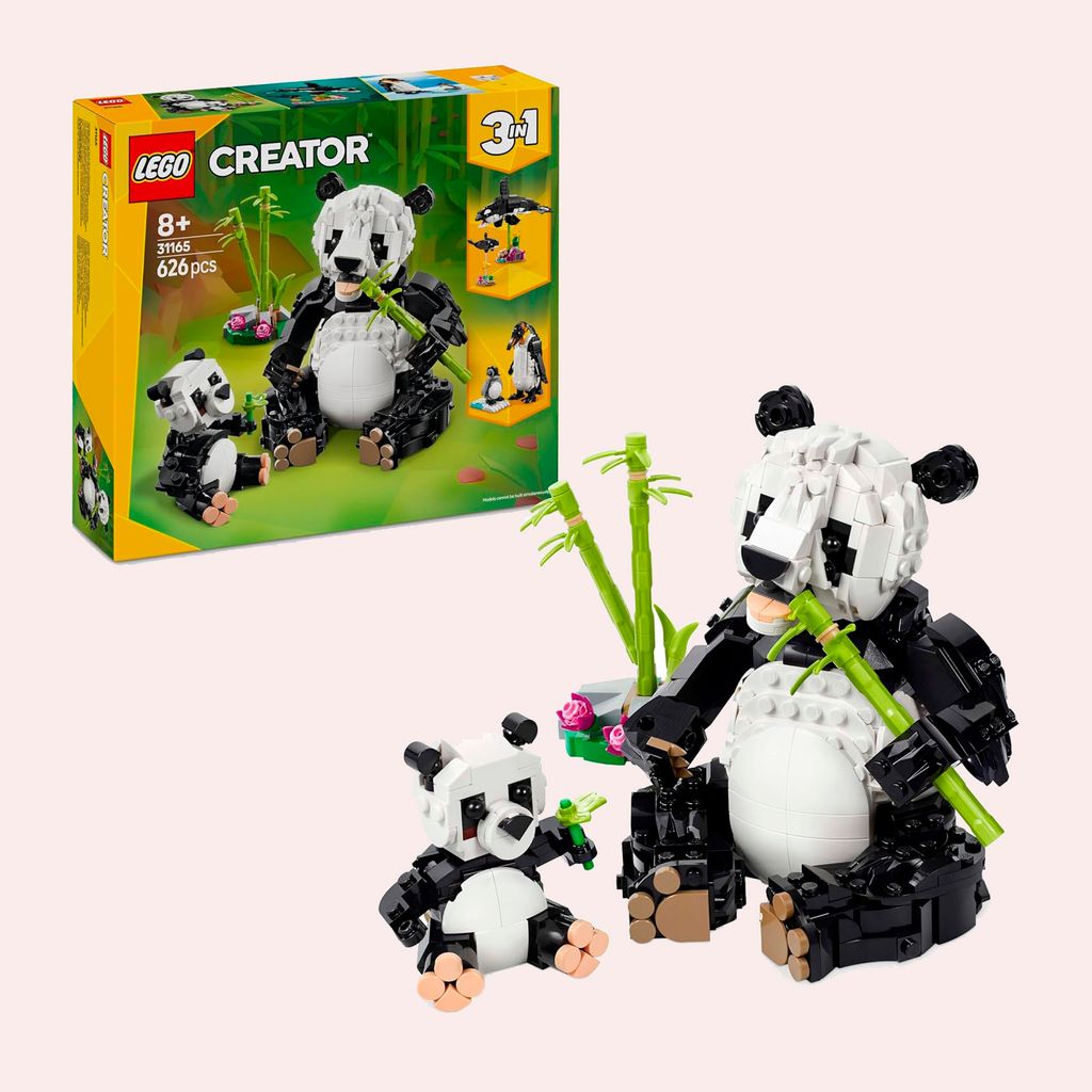 LEGO Creator 3 en 1 Fauna Salvaje: Familia de Pandas de Juguete
