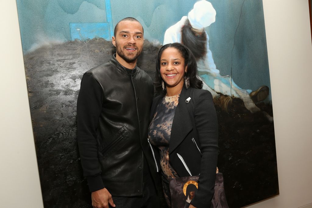 Jesse Williams y Aryn Drake-lee, en una fotografía tomada en enero de 2013.