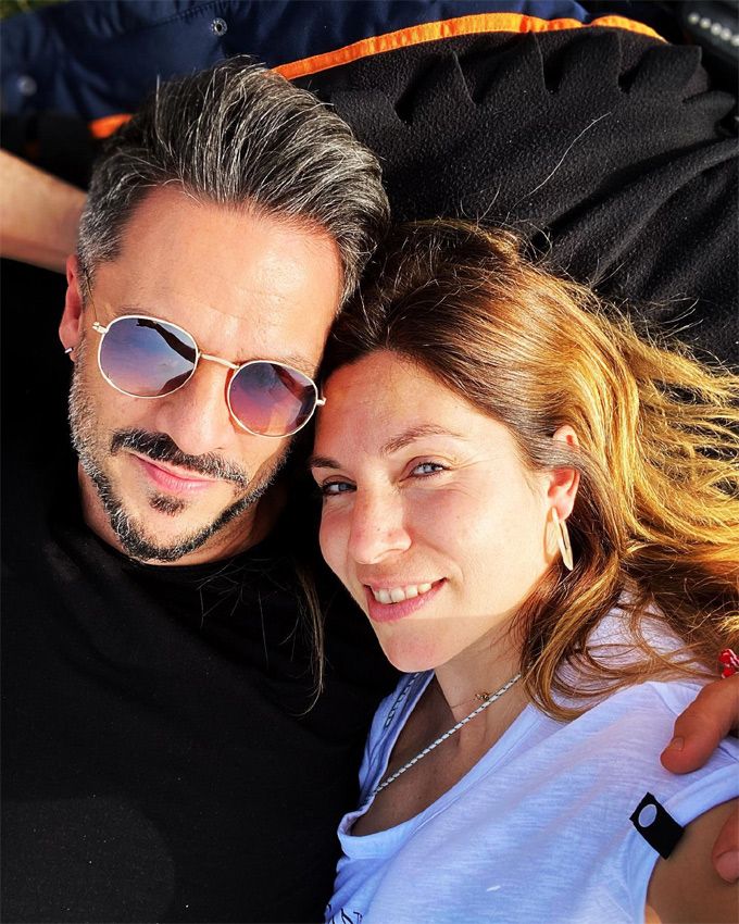 Leire Martínez y su novio, Miguel Sueiras