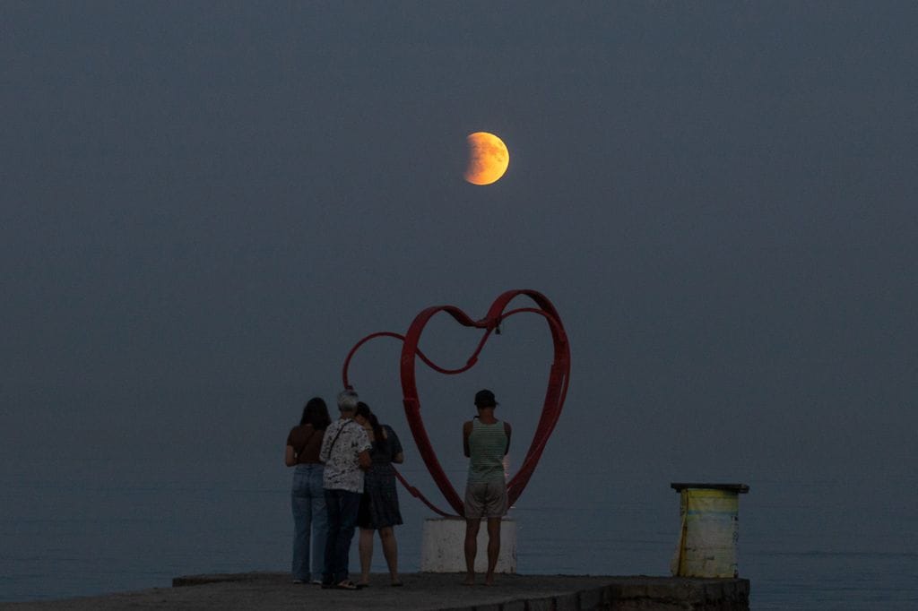 Luna de sangre/Eclipse Lunar 