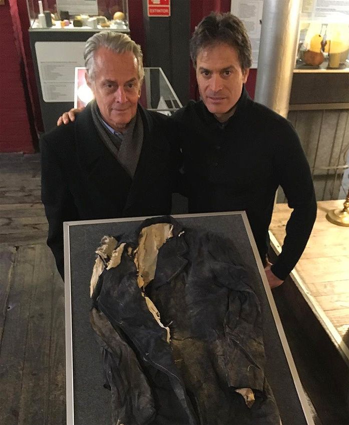 Eduardo Strauch con Ricardo Peña