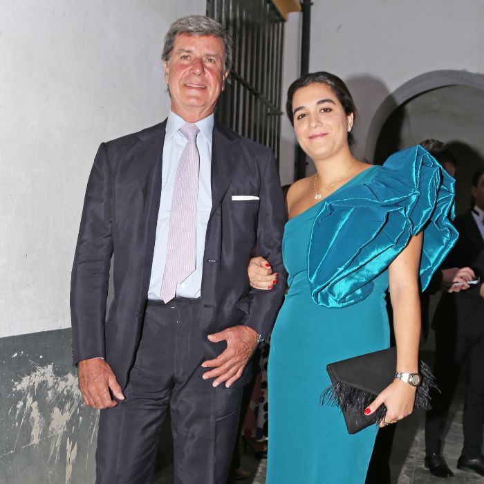 Cayetano Martínez de Irujo y su novia, Bárbara Mirjan