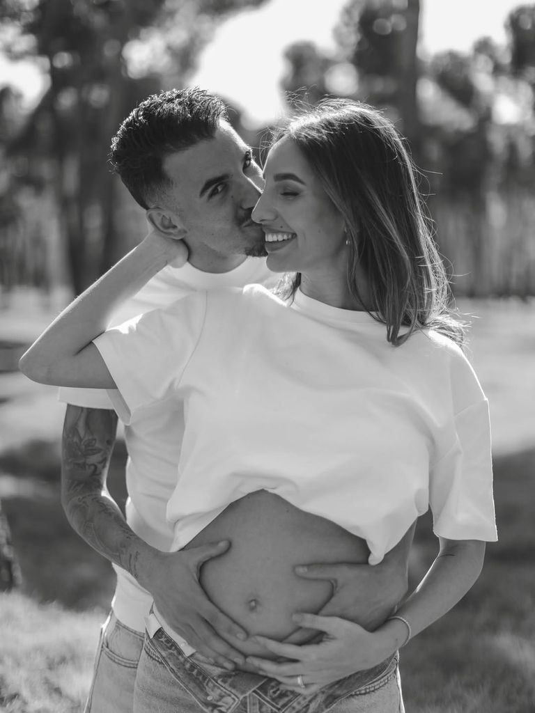 Luna Serrat y Dani Ceballos van a ser padres