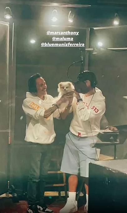 Marc Anthony Blue Muñiz y Maluma