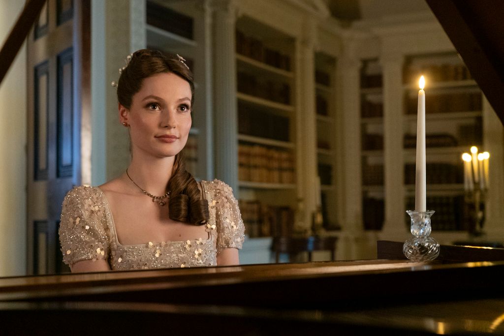 Hannah Dodd da vida a Francesca en 'Los Bridgerton'