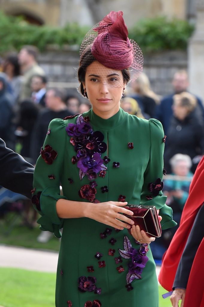 Alessandra de Osma y Christian de Hannover en la boda de Eugenia de York y Jack Brooksbank