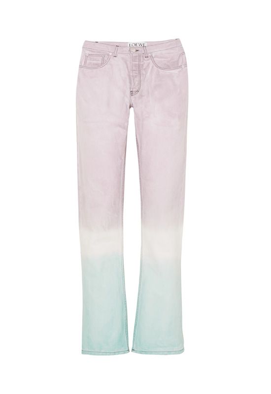 tie dye pantalon